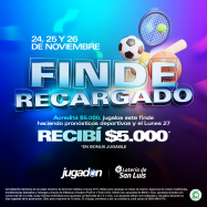 Bases y condiciones: FINDE RECARGADO